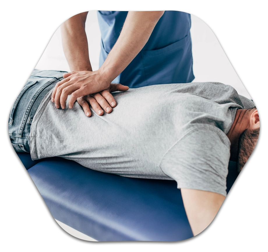 Chiropractic Roseville CA Man Receiving Adjustment